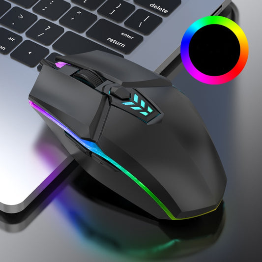 Wired optical gaming mouse with RGB