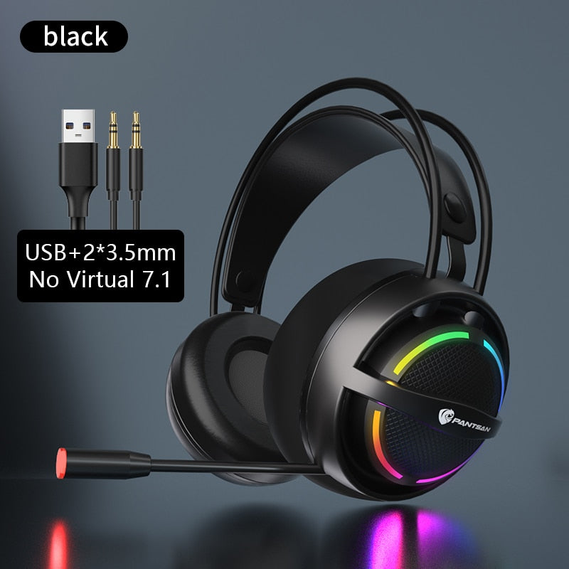 Wired gaming headset
